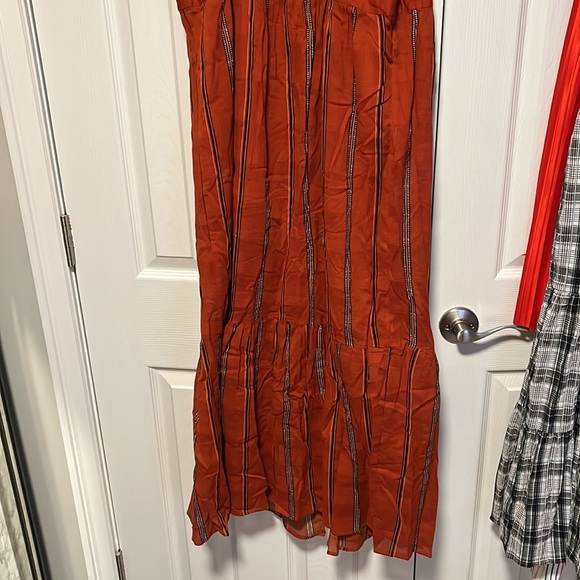 NWT ba&sh gauzy summer dress size 10/L/3 - Picture 5 of 8
